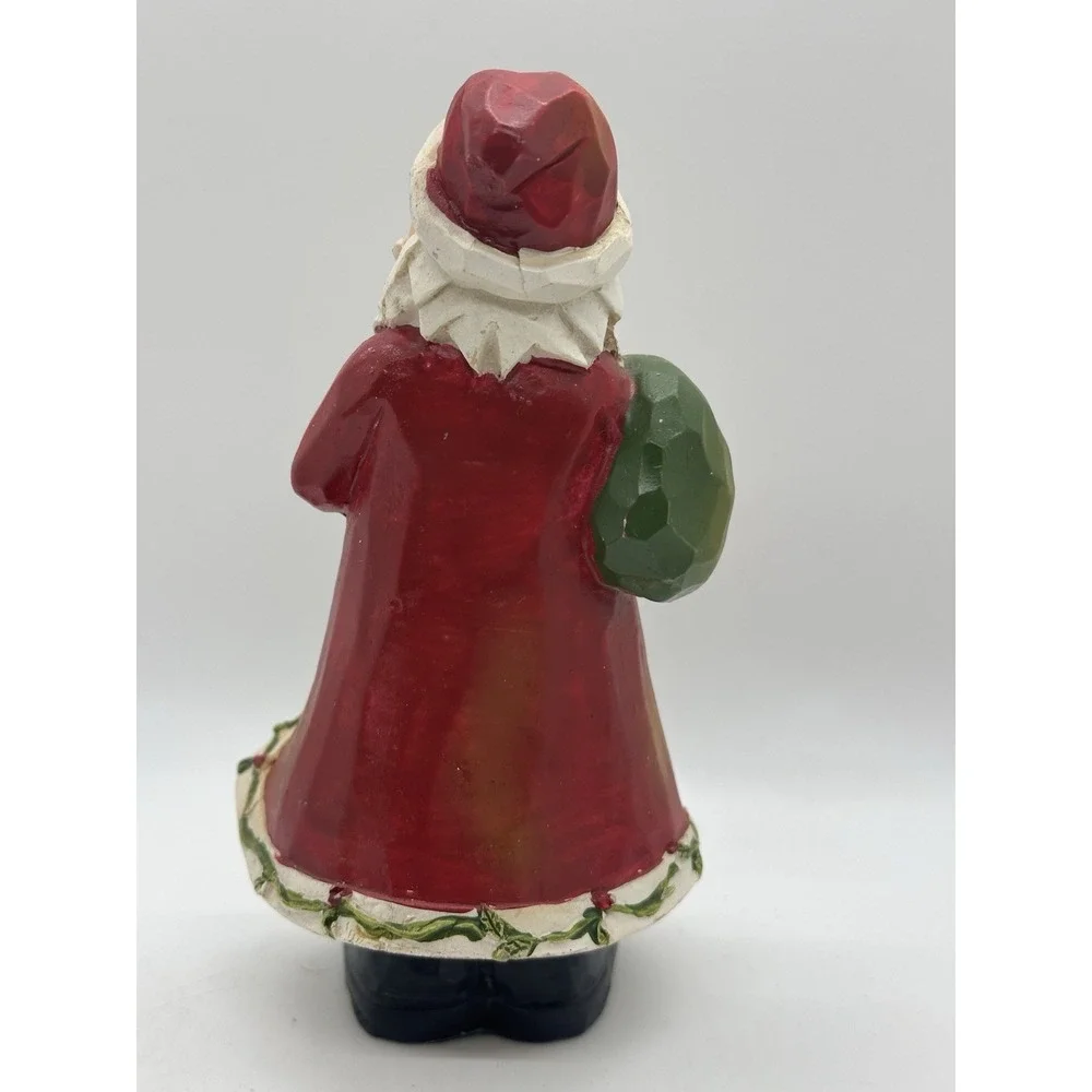 Vintage Santa Claus Figurine Hand Painted Christmas Decor‎ 5.5